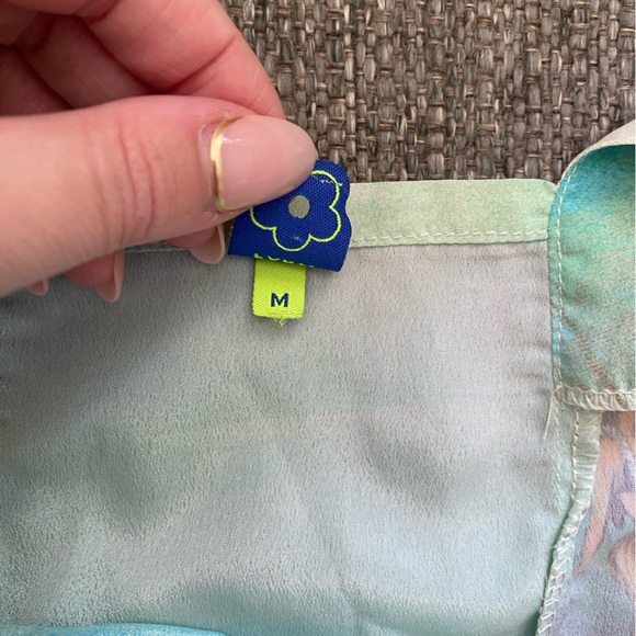 FARM Rio Hawaiian Hoola Girl Blouse - Picture 5 of 6